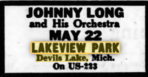 Devils Lake Amusement Park - May 16 1952 Ad For Lakeview Park